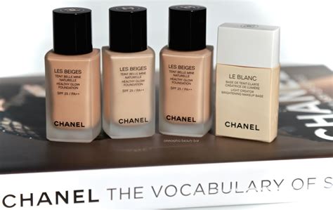 chanel le blanc base mimosa review|REVIEW .